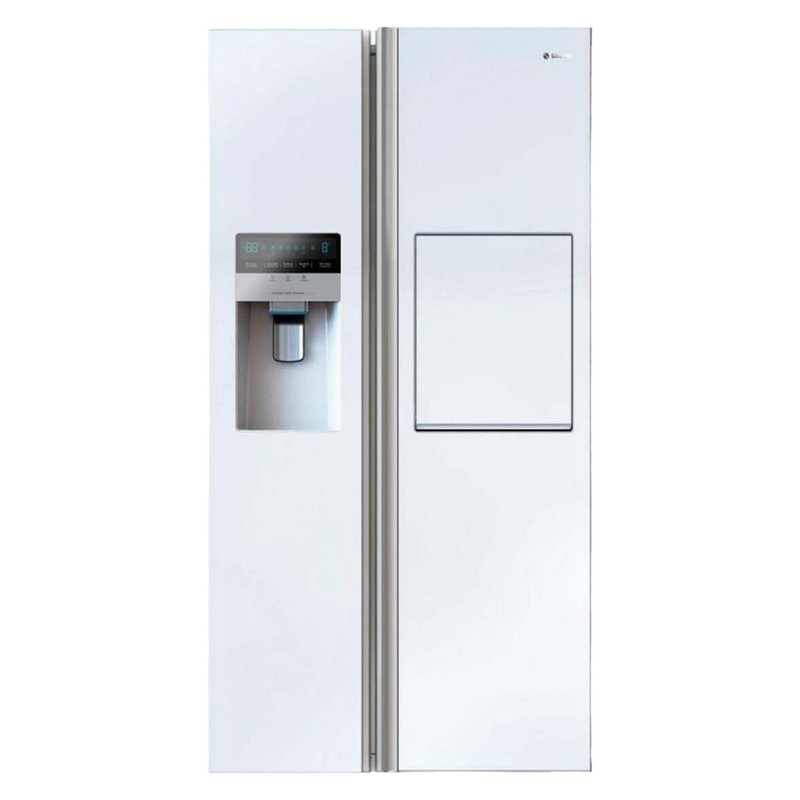 یخچال و فریزر ساید بای ساید 35 فوت اسنوا مدل S2Di-L310-W